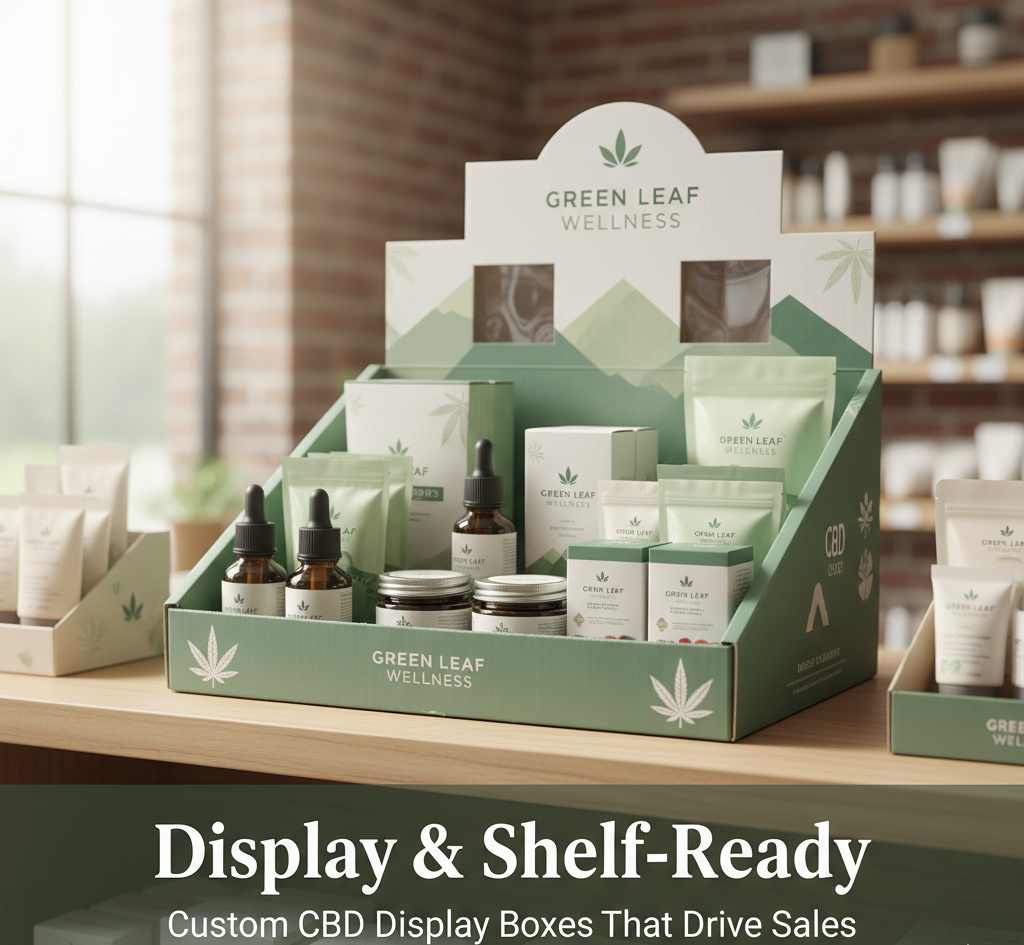 Custom CBD Display Boxes