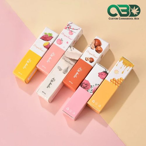 custom cbd lip balm boxes